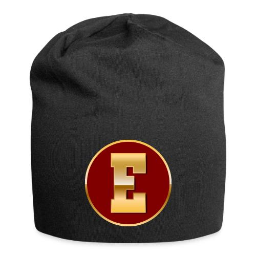 Letter E – Capital Varsity Alphabet Monogram - Jersey Beanie