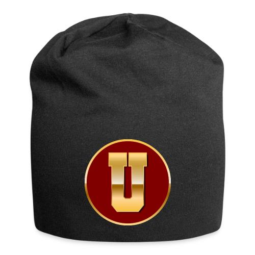Letter U – Capital Varsity Alphabet Monogram - Jersey Beanie