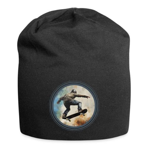 Skateboarding Energy - Jersey Beanie