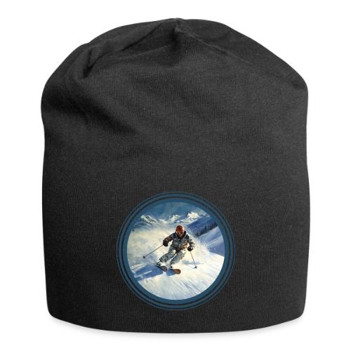 Skiing Power Moves - Jersey Beanie