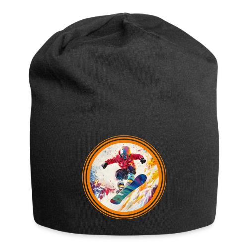 Snowboarding Horizon - Jersey Beanie