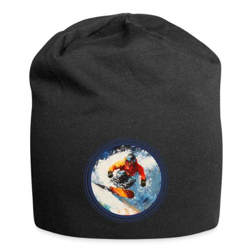 Snowboarding Rebel - Jersey Beanie