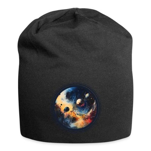 Chaotic Color Planets - Jersey Beanie