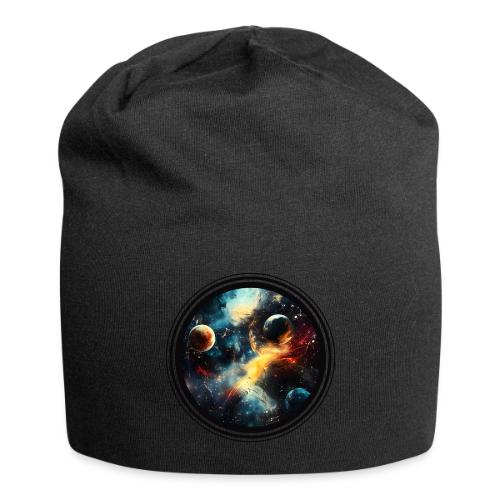 Painted Cosmos of Planets - Jersey Beanie