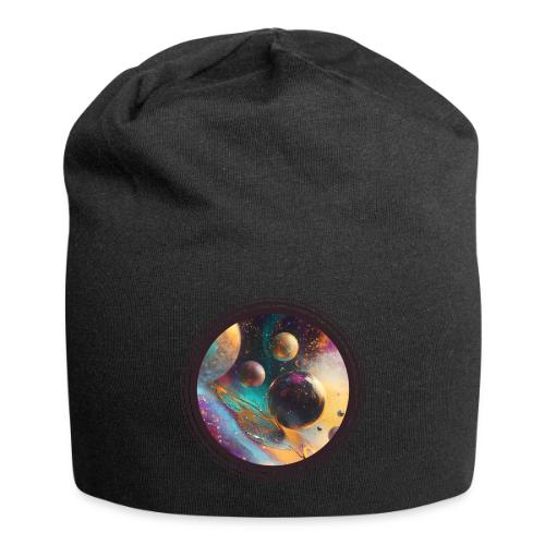 Planets in the Abstract - Jersey Beanie