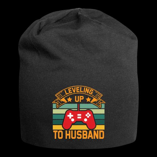 Leveling Up To Husband - Jersey Beanie