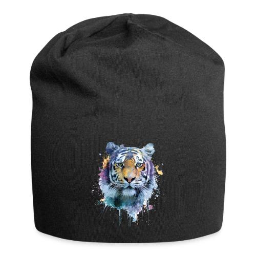 Splash-Art Tiger Face - Jersey Beanie