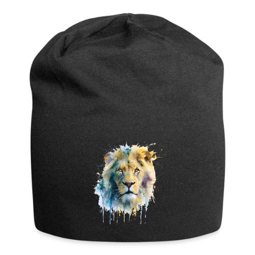Splash-Art Lion Face - Jersey Beanie