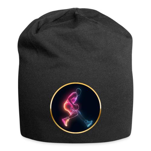 Basketball: Golden Court Glow - Jersey Beanie