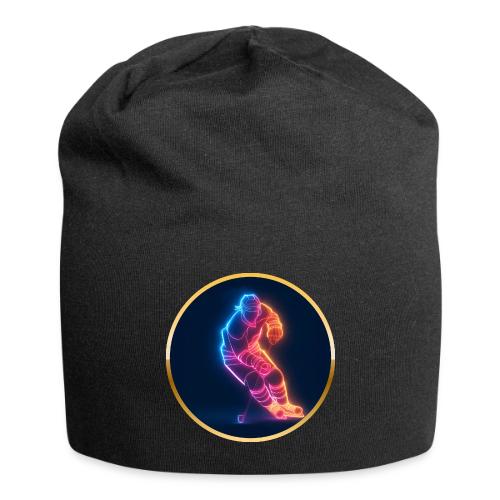 Hockey: Neon Hockey Sketch - Jersey Beanie
