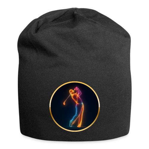 Neon Golf Motion - Jersey Beanie