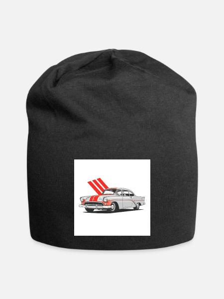 Silver Streak - Jersey Beanie - black - Front