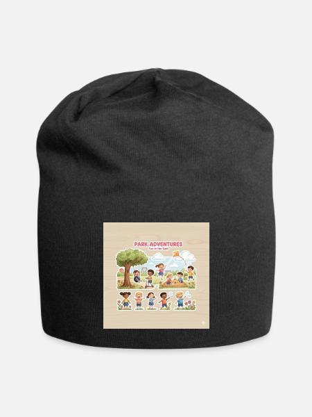 Park Adventures Fun in the Sun - Jersey Beanie - black