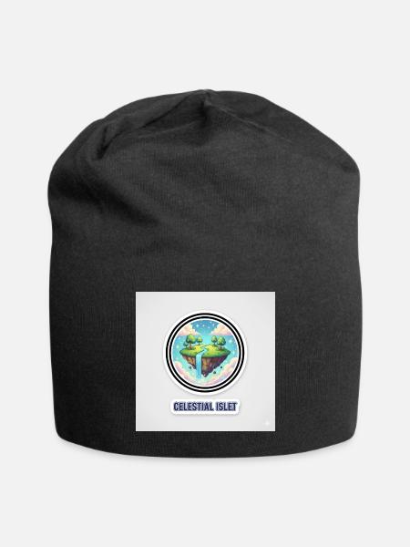 Celestial Islet - Jersey Beanie - black - Front