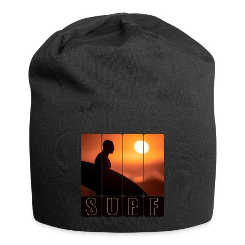 Surfing: Sunset Surf Panels - Jersey Beanie