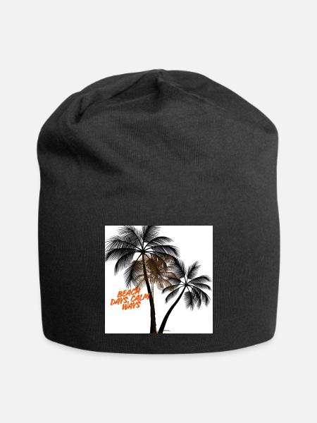 plamshadow - Jersey Beanie - black