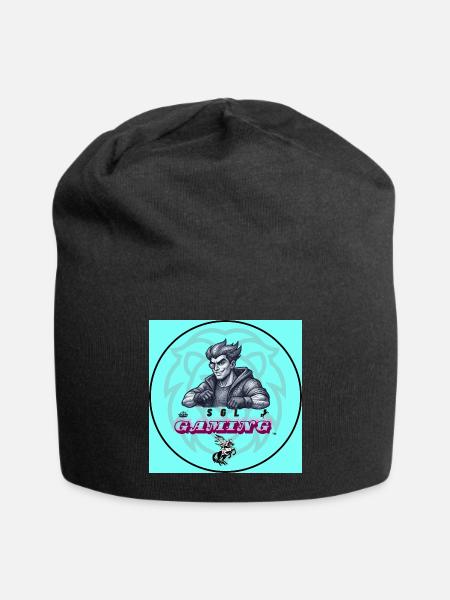 Glaming Hero Circle Tee - Jersey Beanie - black - Front