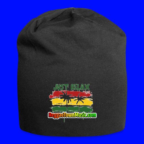 Just relax reggae rasta tropical sunset - Jersey Beanie