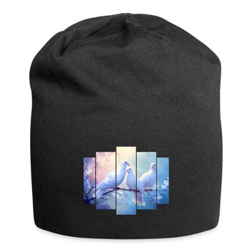 Symbols of Peace and Serenity - Jersey Beanie