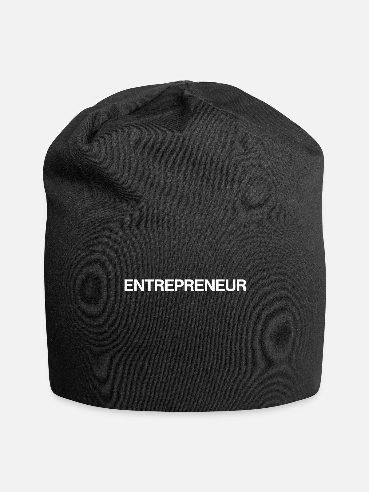 ENTREPRENEUR - Jersey Beanie - black - Front