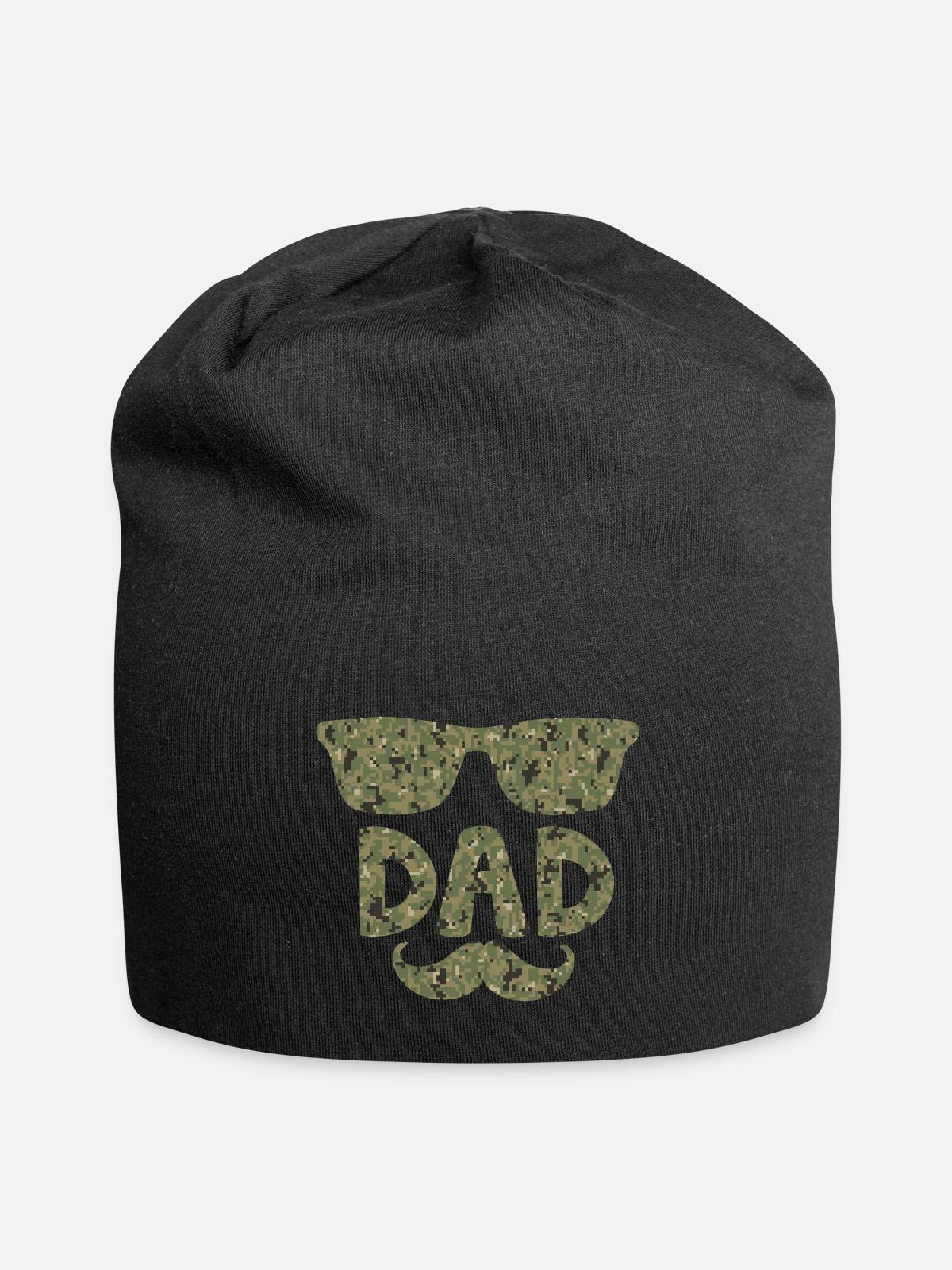 Dad Life Camo - Jersey Beanie - black - Front