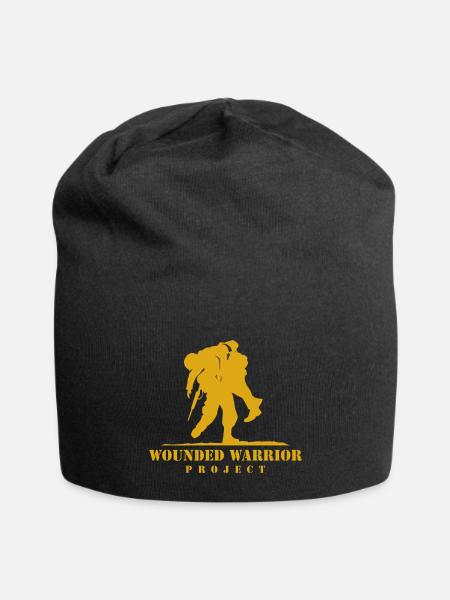 About the Wounded Warrior Project - Jersey Beanie - black - Front