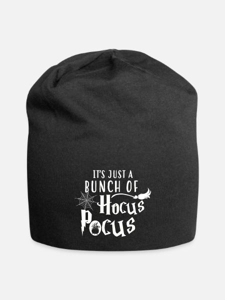 Hocus Pocus It's Just A Bunch Of Hocus Pocus - Jersey Beanie - black