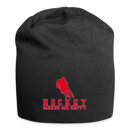 Hockey makes me happy - Jersey Beanie