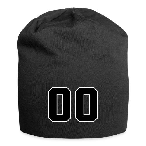 Varsity 00 Athletic Number Design - Jersey Beanie