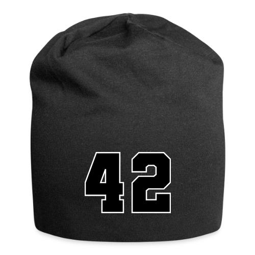 Varsity Number 42 Sports Style - Jersey Beanie
