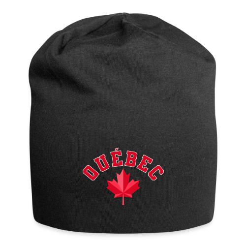 Quebec with maple leaf - Jersey Beanie