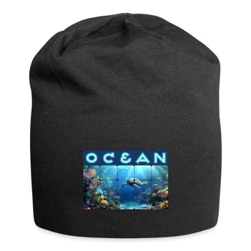 Ocean: Turtle Drift - Jersey Beanie