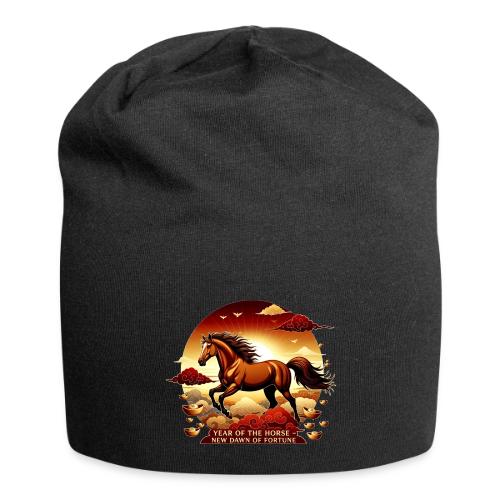 Year of the Horse Sunrise T Shirt, Lunar New Year - Jersey Beanie