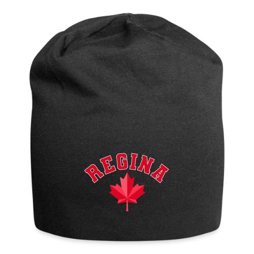 Regina with maple leaf - Jersey Beanie