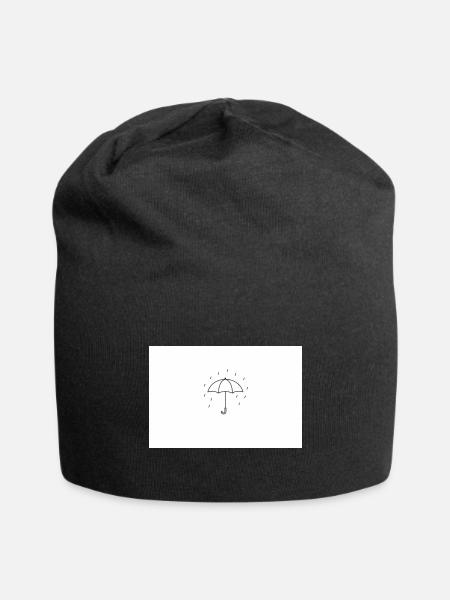 umbrella - Jersey Beanie - black - Front