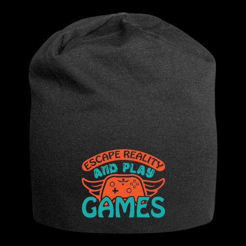 Escape Reality, Play Games - Jersey Beanie