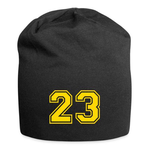 Number 23 in a classic athletic collegiate font - Jersey Beanie