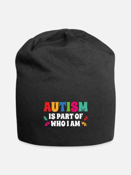 Autism - Jersey Beanie - black