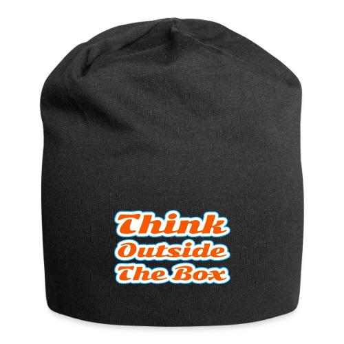 Think Outside the Box — Creative Mindset Script - Jersey Beanie