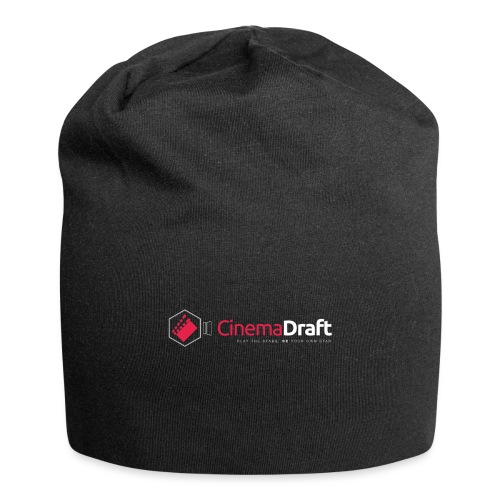 CinemaDraft Full Logo Transparency FINAL - Jersey Beanie