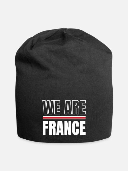 We Are France - Jersey Beanie - black
