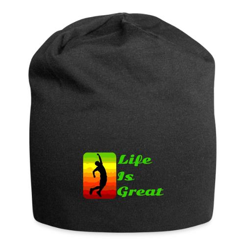 Life Is Great - Jersey Beanie