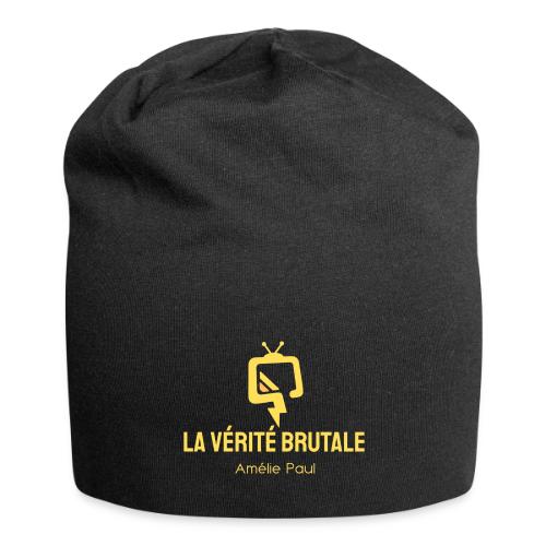La Vérité Brutale - logo jaune - Jersey Beanie