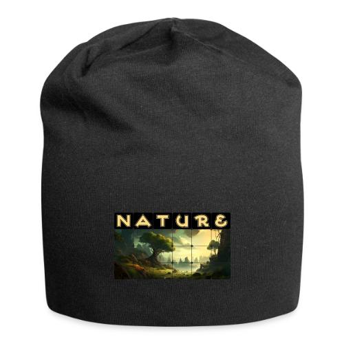 Whispers of Green Peaks - Jersey Beanie