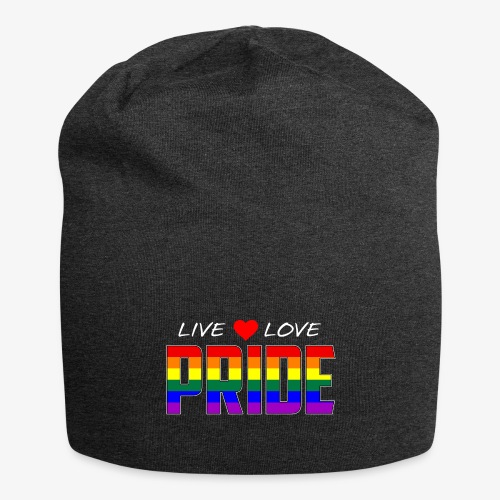 Live Love Pride LGBT Flag - Jersey Beanie