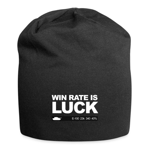Win Rate is Luck - Jersey Beanie