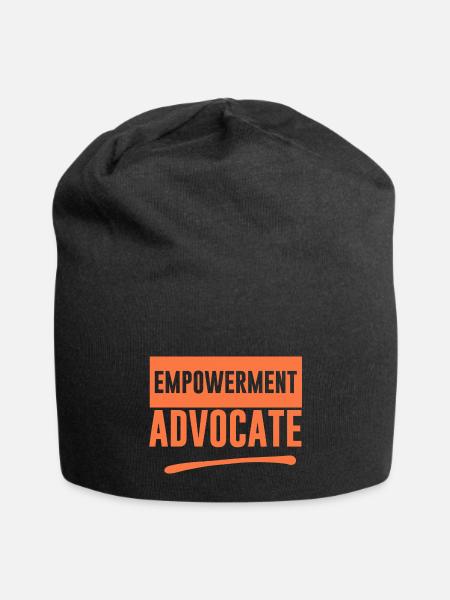 Empowerment Advocate - Jersey Beanie - black