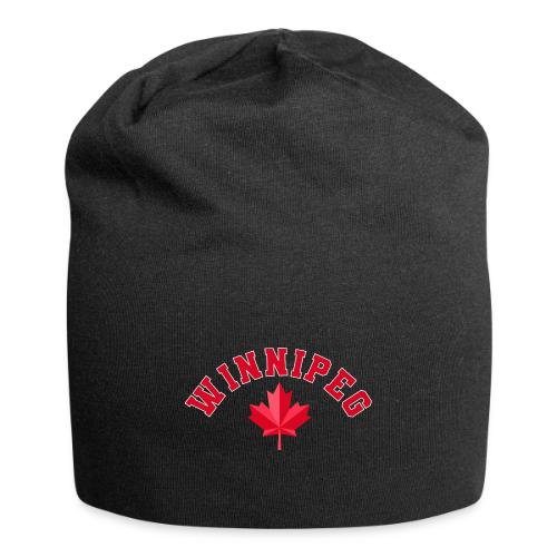 Winnipeg with maple leaf - Jersey Beanie