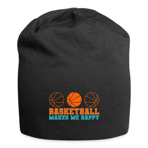 Basketball makes me happy - Jersey Beanie