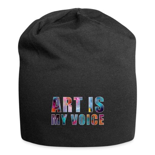 Art Is My Voice - Jersey Beanie